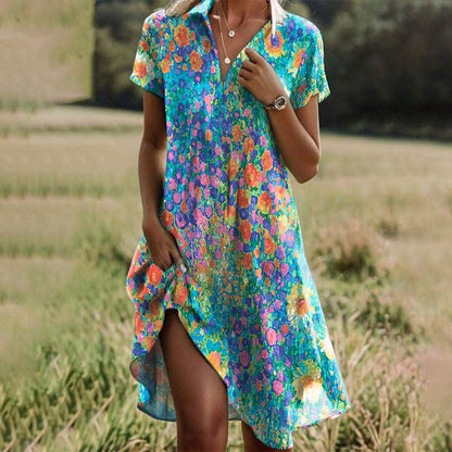 Adelaide - Chic Flowy Dress