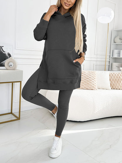 Zara™ | Stylish Plus Size Hoodie & Leggings