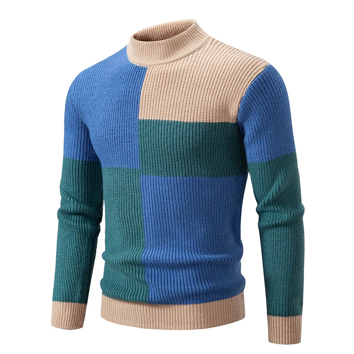 Darel™ -  Comfortable Colorblock Sweater