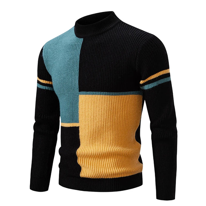 Darel™ -  Comfortable Colorblock Sweater