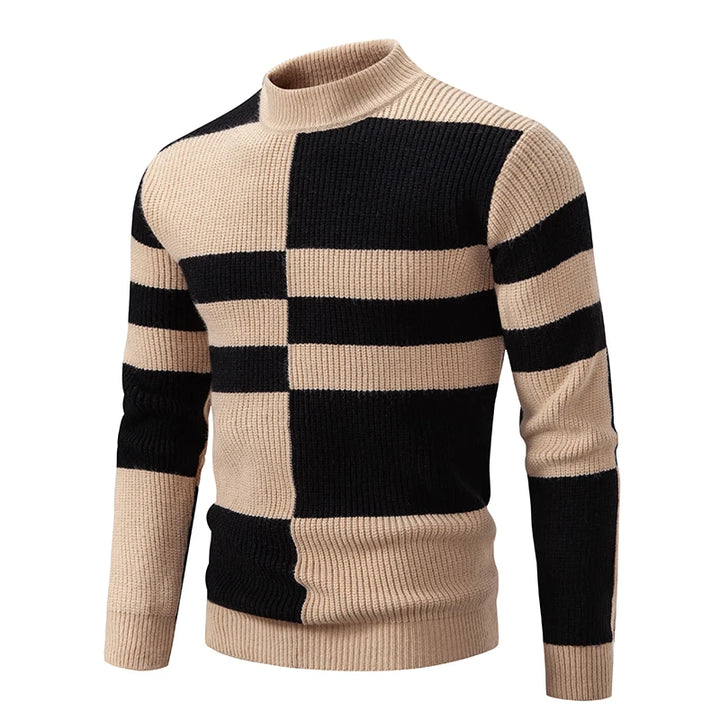 Darel™ -  Comfortable Colorblock Sweater