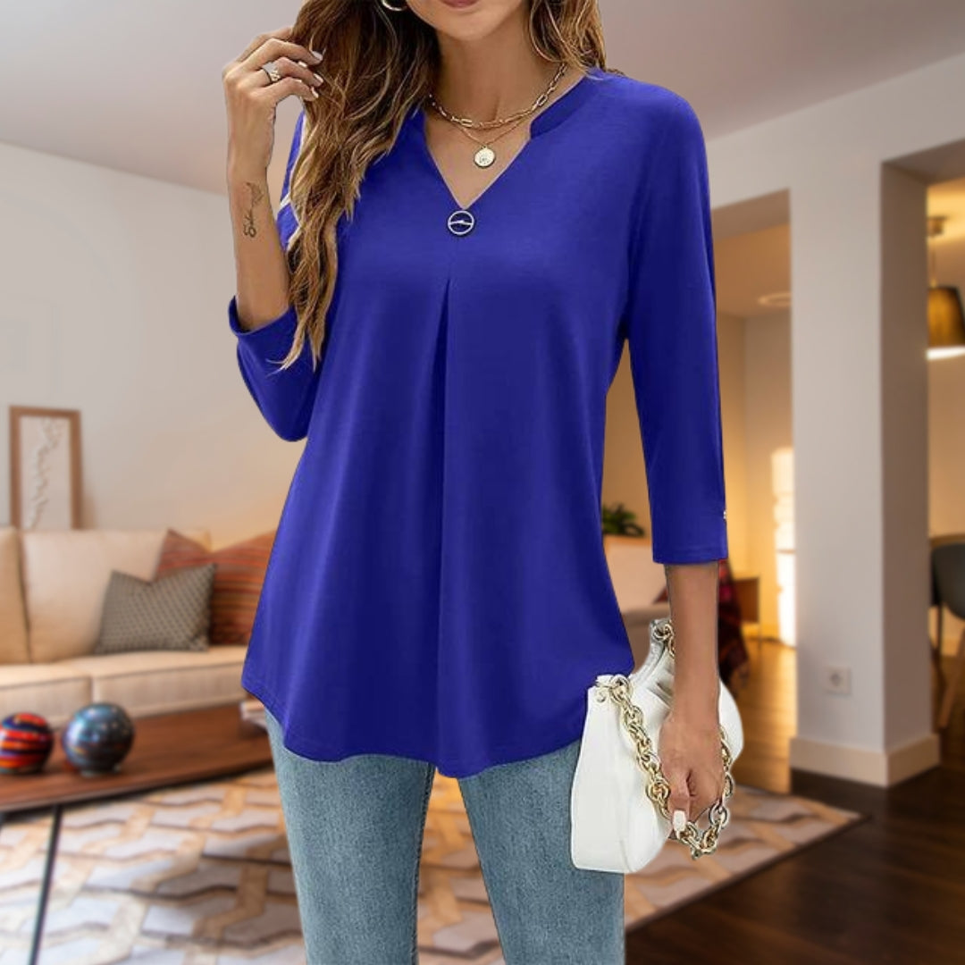 Elin™ - V-neck Top