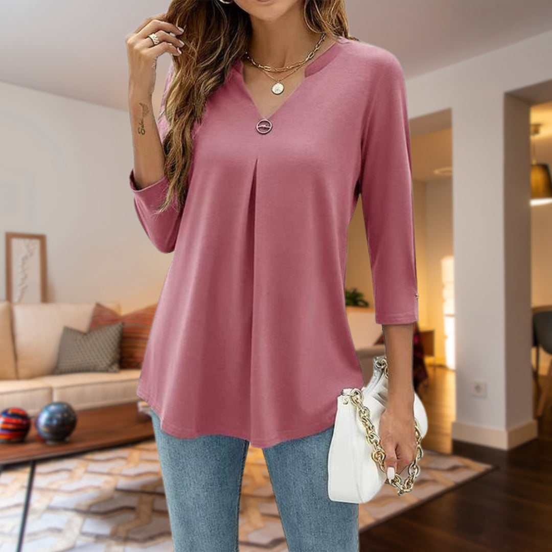 Elin™ - V-neck Top