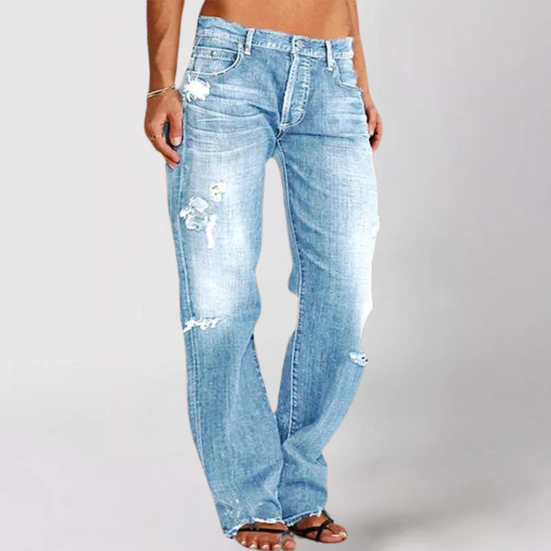 Abigail - Loose Wide Jeans for Women