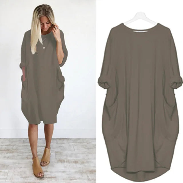 Lorena™ | Graceful Pocket Dress