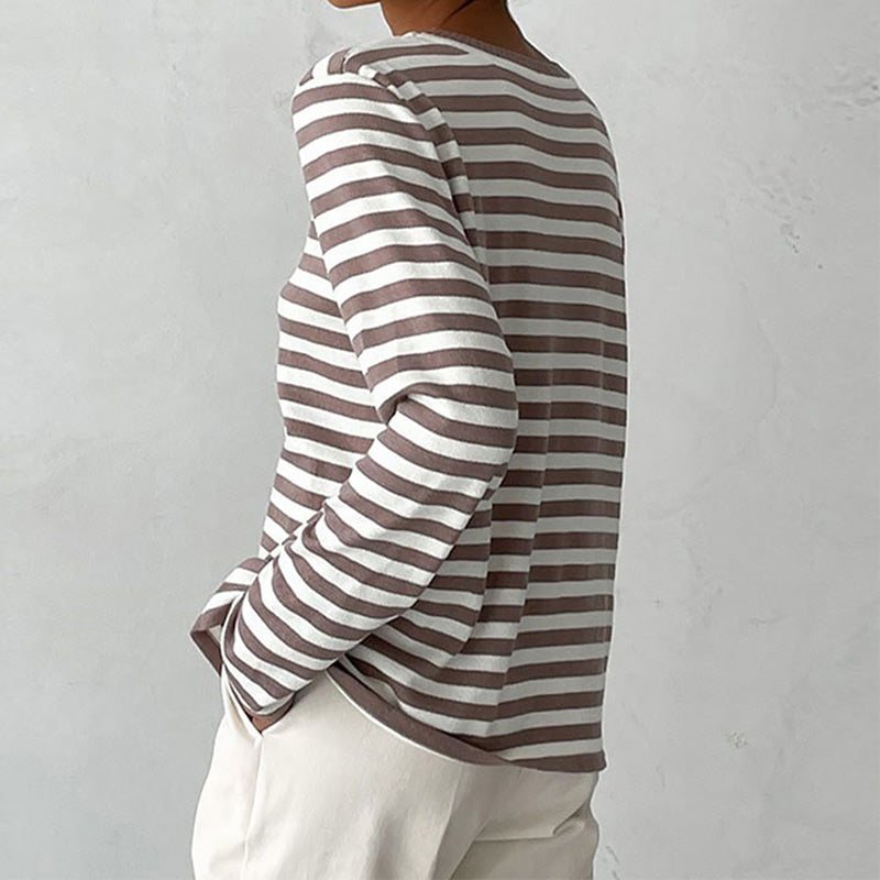 Tiffany™ - Striped Women's Shirt