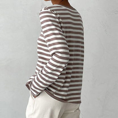 Tiffany™ - Striped Women's Shirt