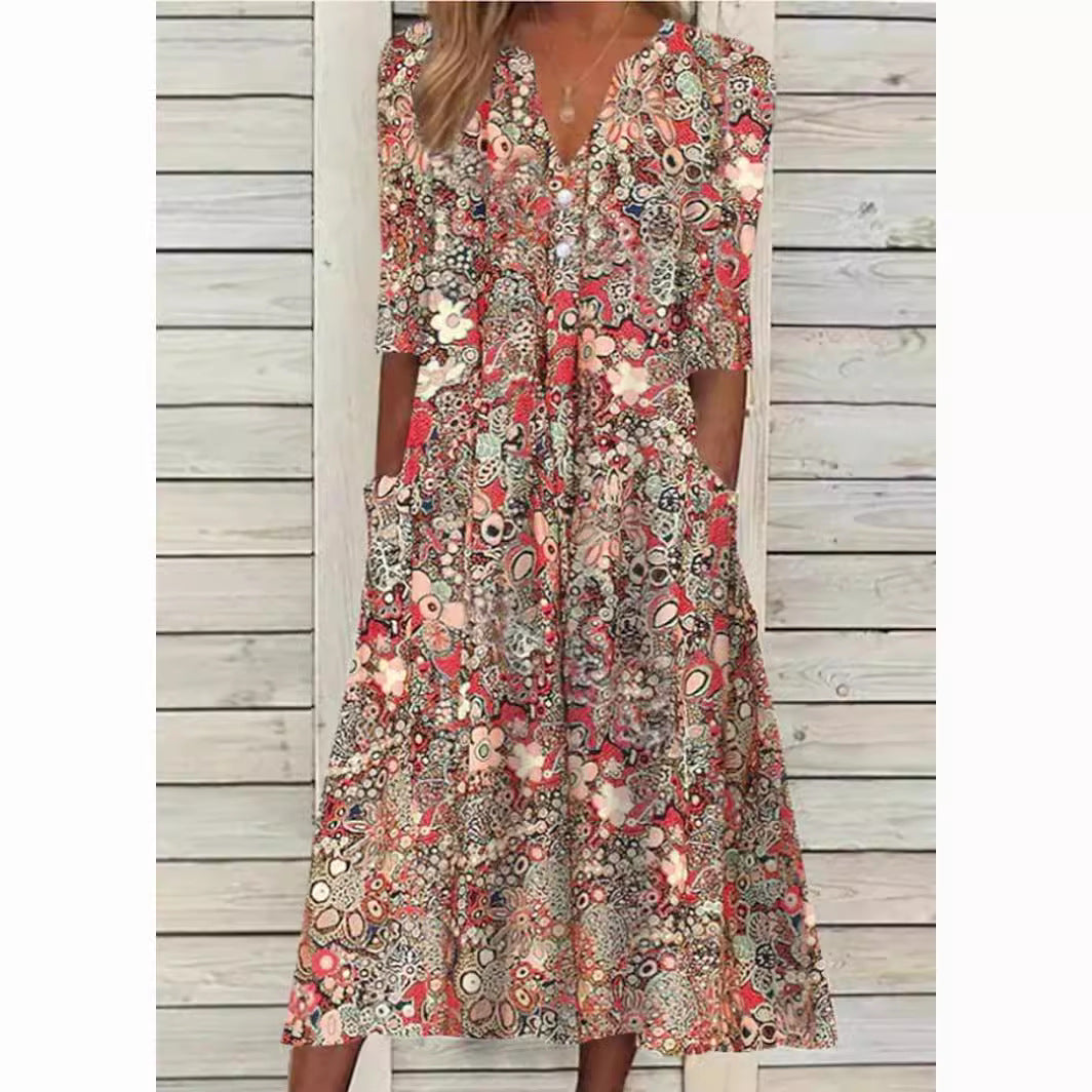 Anastasia - Floral Dress