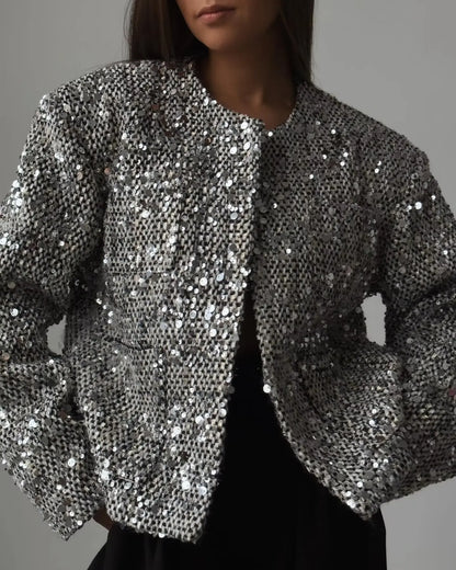 Mila - Glamorous Sequin Jacket