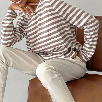 Tiffany™ - Striped Women's Shirt