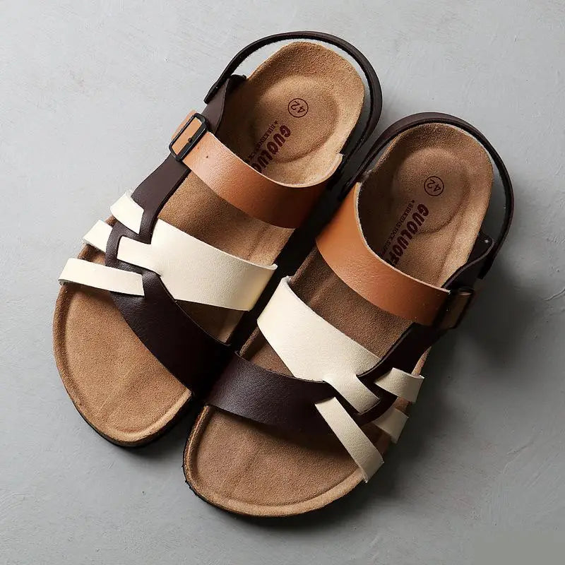 Ethan™ | Premium Orthopedic Leather Sandals