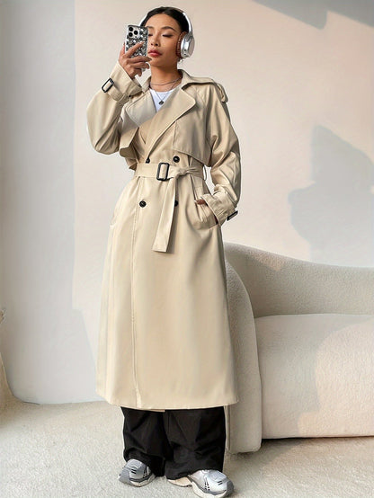 Elena - Double Breasted Trench Coat