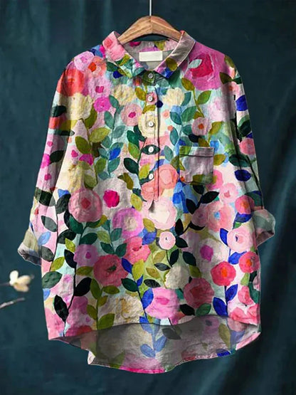 Evelyn™ | Elegant Floral Blouse