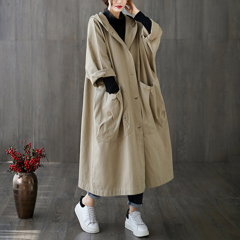 SARAH™ | Casual hooded coat