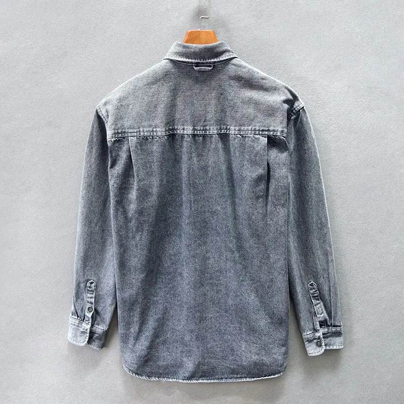 Charles - Stylish Denim Shirt