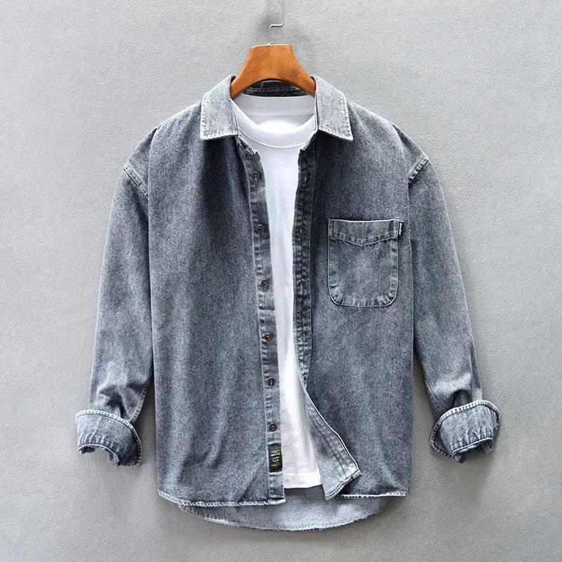 Charles - Stylish Denim Shirt