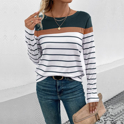 Leilani™ - Premium Striped Long-Sleeve Top