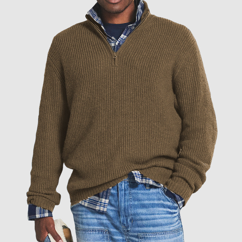 Born | Quarter Zip Sweater