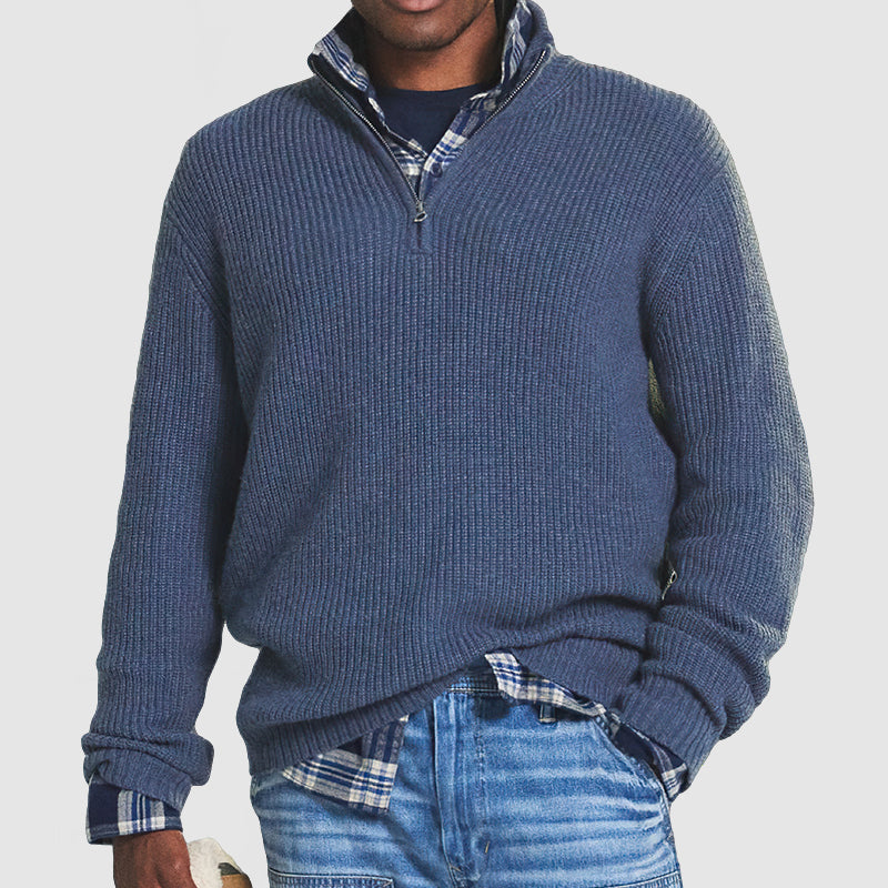 Born | Quarter Zip Sweater