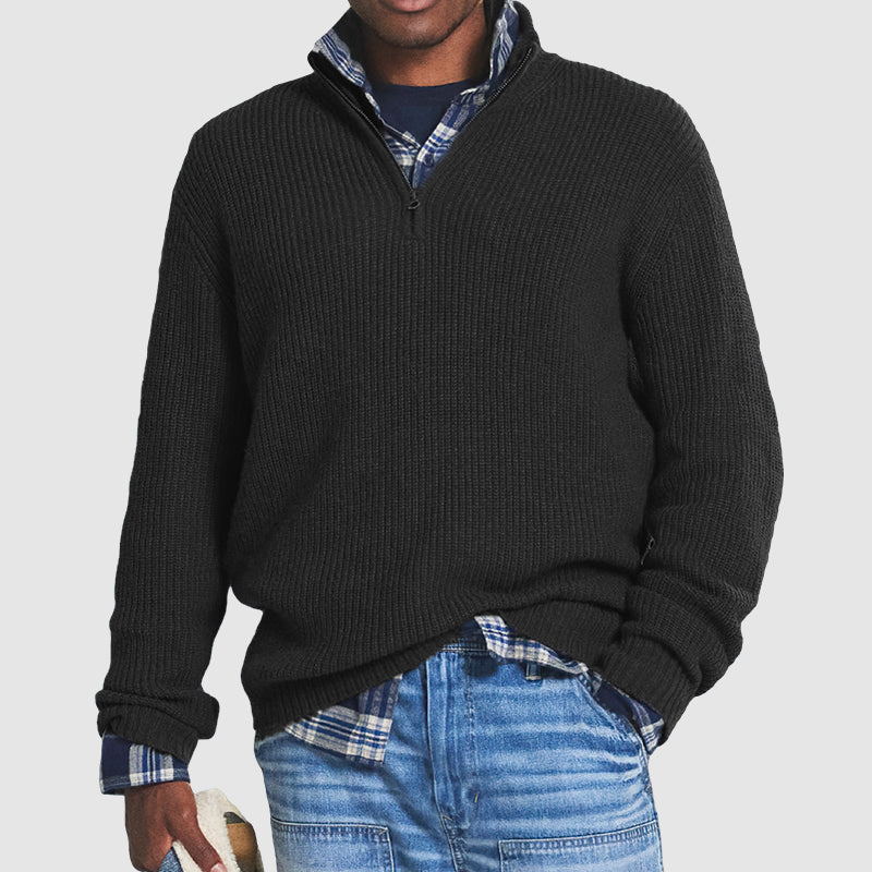 Born | Quarter Zip Sweater