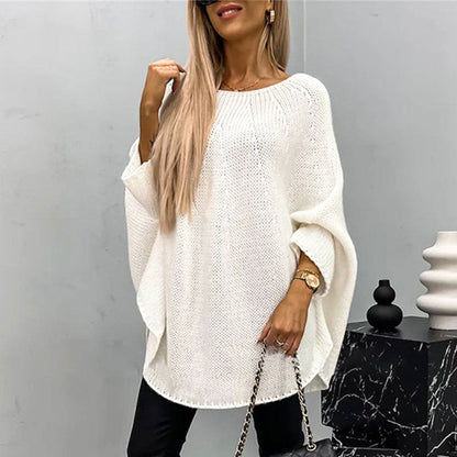 Elly™ - Elegant Knitted Cape Sweater