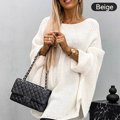 Elly™ - Elegant Knitted Cape Sweater