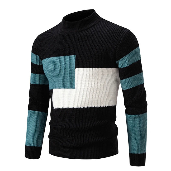 Darel™ -  Comfortable Colorblock Sweater